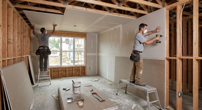 Gypsum Board Installation in Olathe, KS