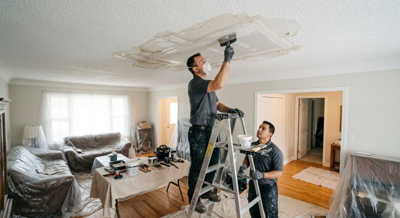 Ceiling Drywall Repair in Alpharetta, GA