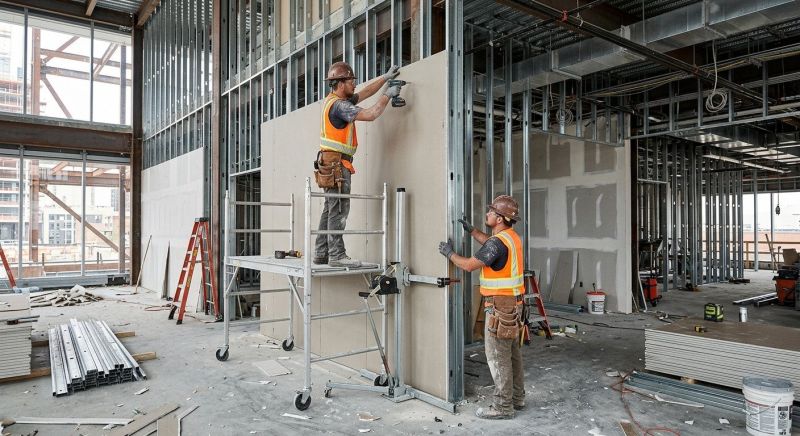 Commercial Drywall Service in Denver County, CO