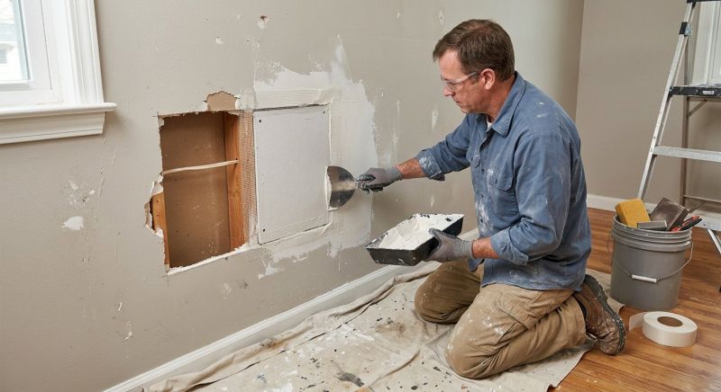 Drywall Crack Repair in Wilmington, NC