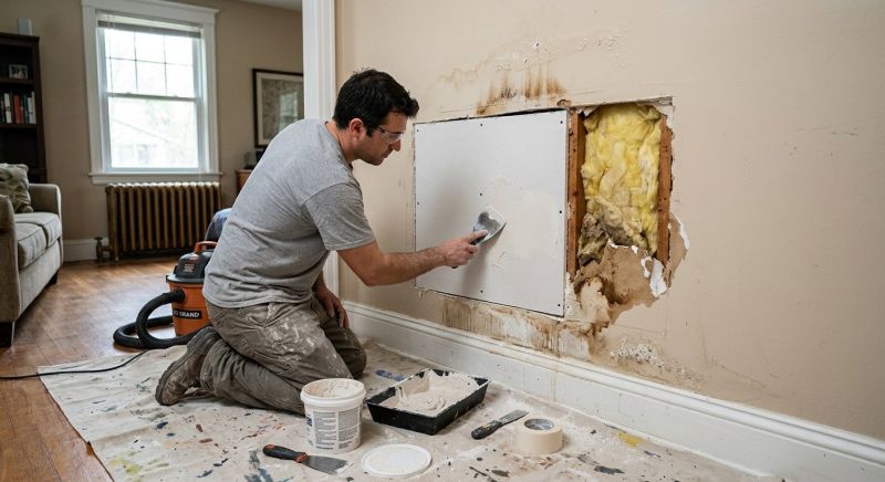 Gypsum Board Repair in Kansas City, KS