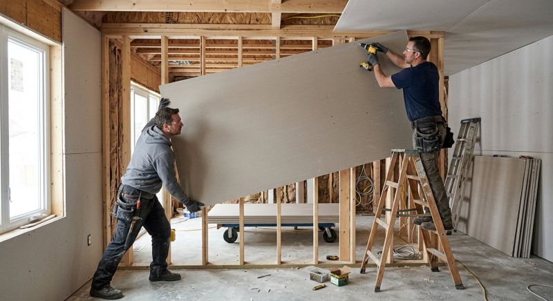 House Drywall Installation in Denver, CO