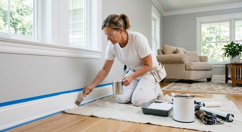 Interior Staining Service in Wilmington, NC