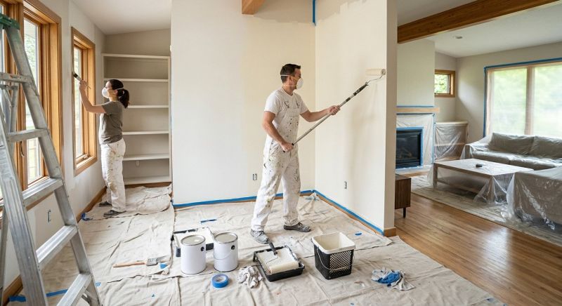 Interior Wall Painting in Kansas City, KS