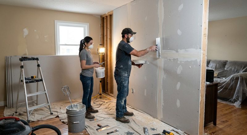 Residential Drywall Service in Wilmington, NC