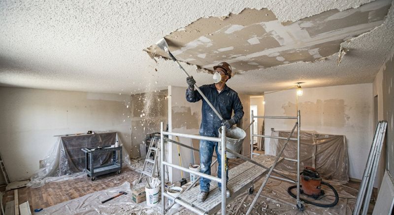 Textured Ceiling Removal in Waco, TX