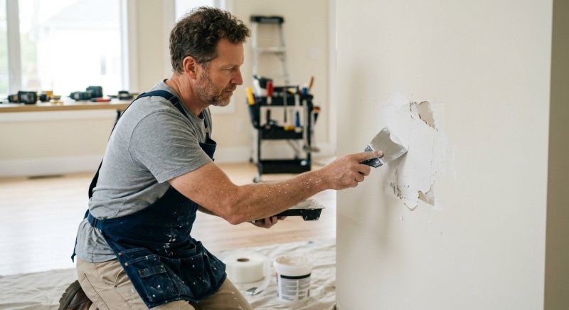 Wall Hole Repair in Wilmington, NC